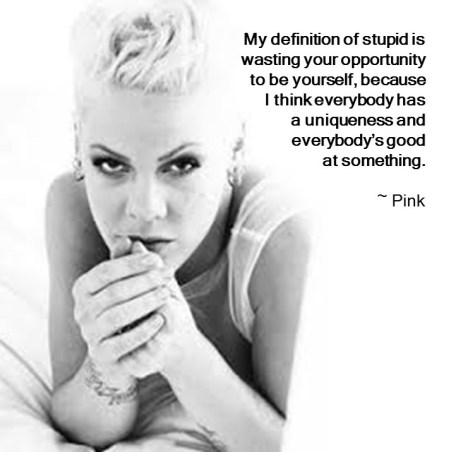 pink quote